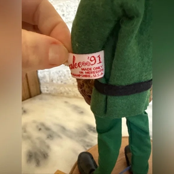 Vintage 1991 Annalee 10” Thanksgiving Doll - Picture 4 of 4